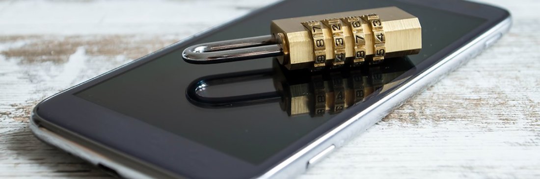 Cell phone security locked